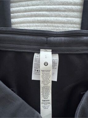 Lululemon Softstreme High Rise Pintuck Pant Black Large